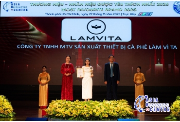 LAMVITA – Khẳng định vị thế nhà sản xuất máy pha cà phê hàng đầu Việt Nam